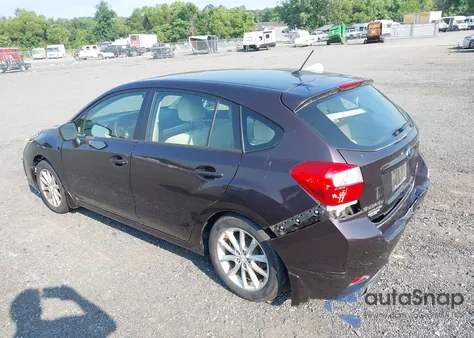 2013 Subaru Impreza 2.0I Premium из США, поврежденный, VIN JF1GPAC64DH818764